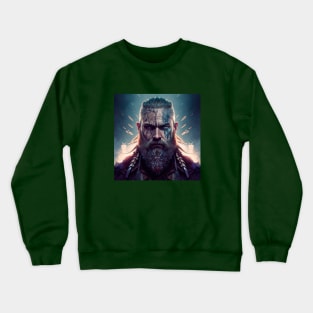 Illustration of Viking Valhalla Crewneck Sweatshirt